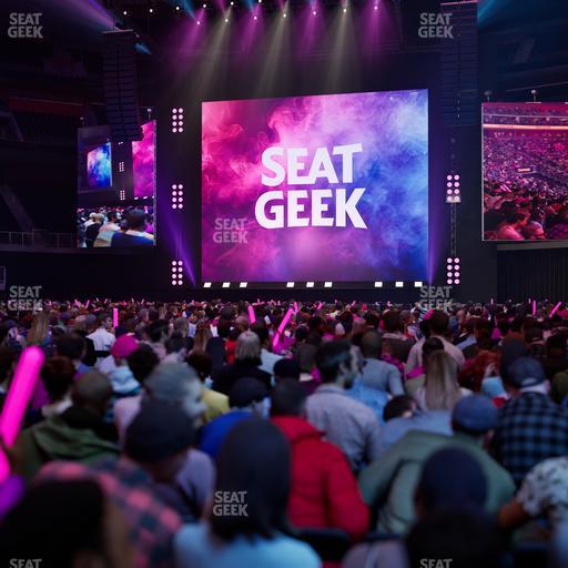 Little Caesars Arena - Section Floor 4 Seat View