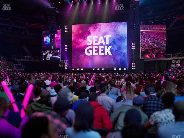 Little Caesars Arena - Section Floor 4 Seat View