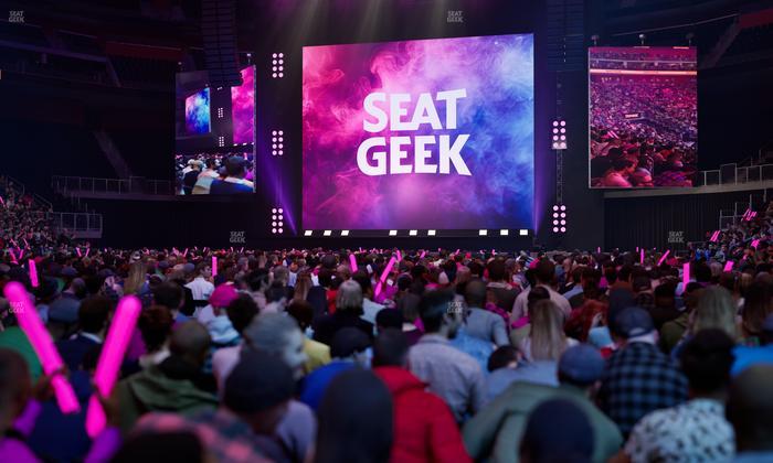 Little Caesars Arena - Section Floor 4 Seat View