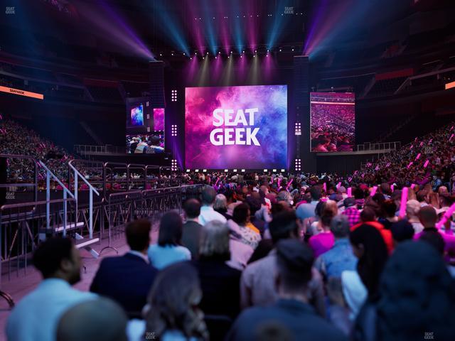 Little Caesars Arena - Section Floor 4 Seat View