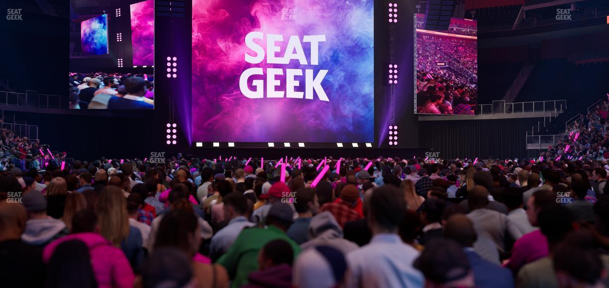 Little Caesars Arena - Section Floor 6 Seat View