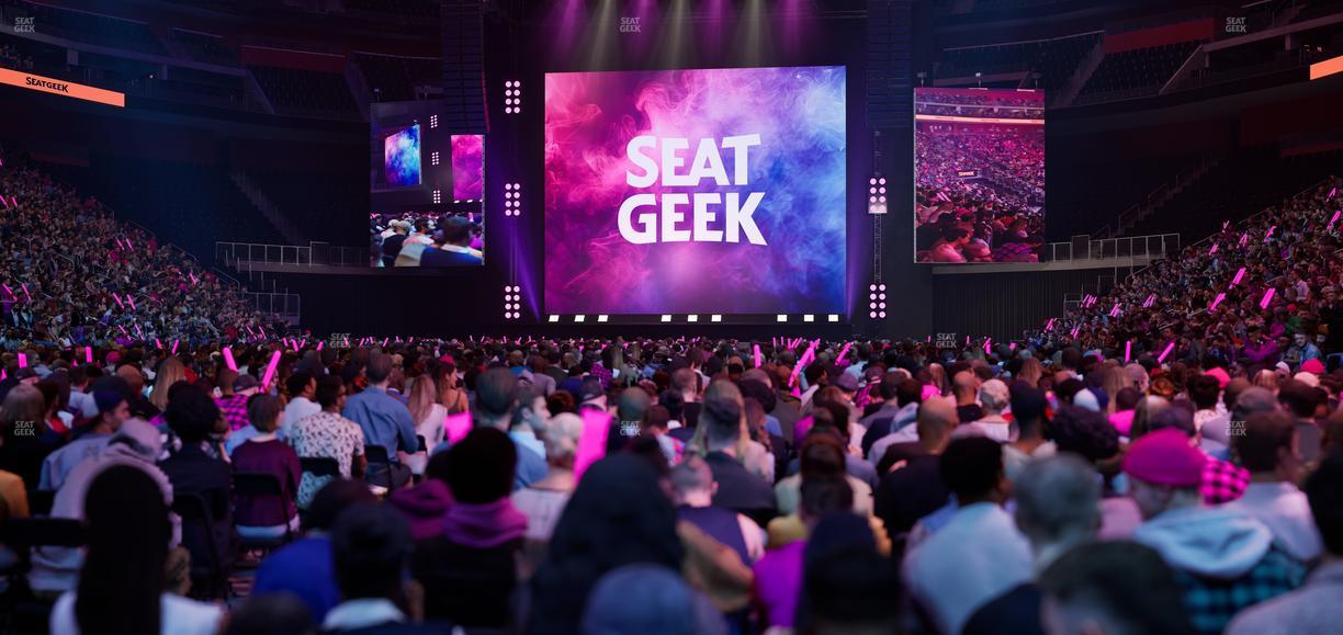 Little Caesars Arena - Section Floor 7 Seat View