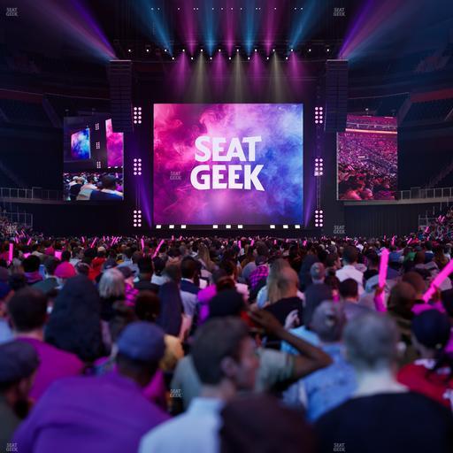 Little Caesars Arena - Section Floor 8 Seat View
