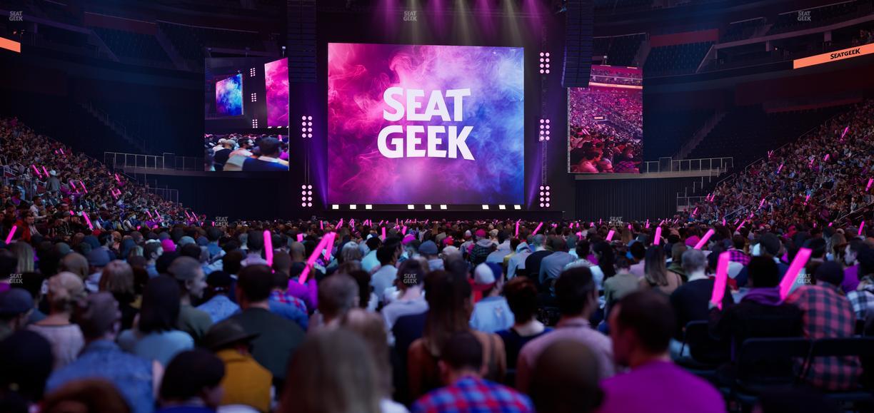 Little Caesars Arena - Section Floor 9 Seat View