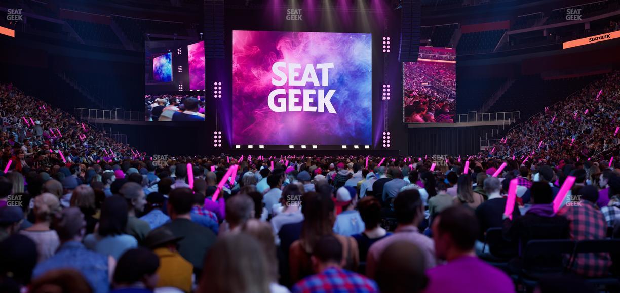 Little Caesars Arena - Section Floor 9 Seat View