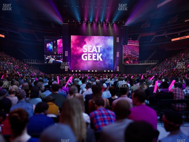 Little Caesars Arena - Section Floor 9 Seat View