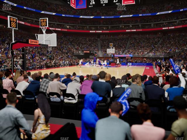 Little Caesars Arena - Section Floor Suite 1 Seat View