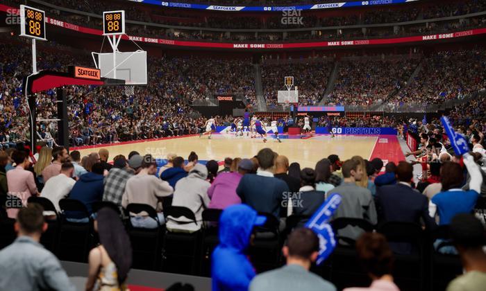 Little Caesars Arena - Section Floor Suite 1 Seat View