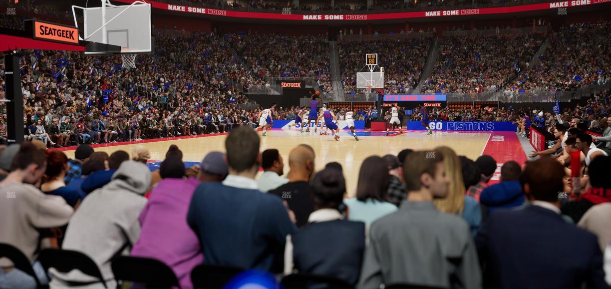 Little Caesars Arena - Section Floor Suite 1 Seat View