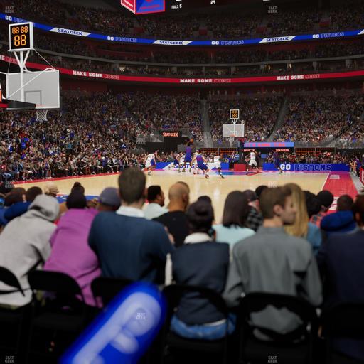 Little Caesars Arena - Section Floor Suite 1 Seat View