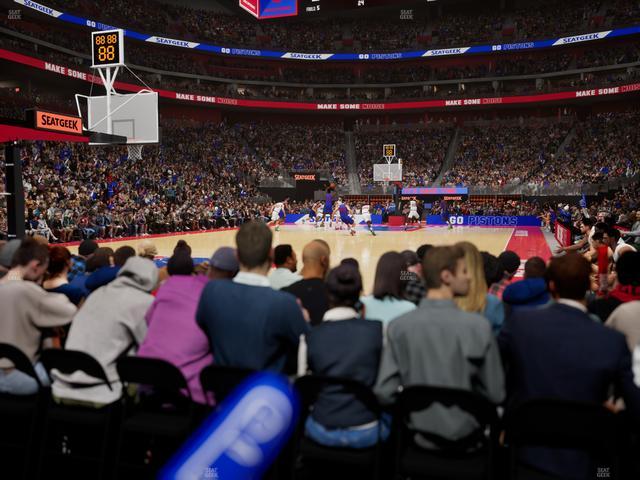 Little Caesars Arena - Section Floor Suite 1 Seat View