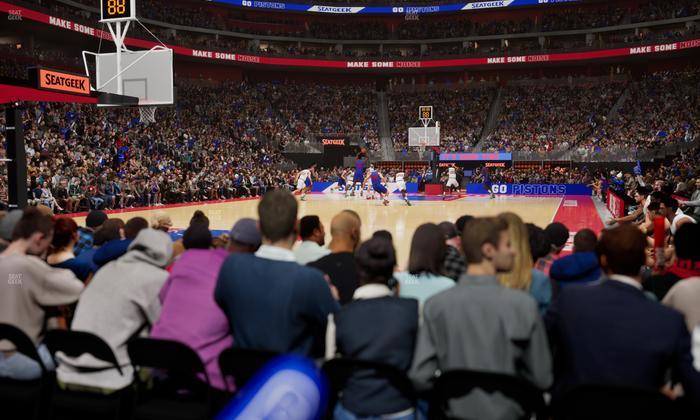 Little Caesars Arena - Section Floor Suite 1 Seat View