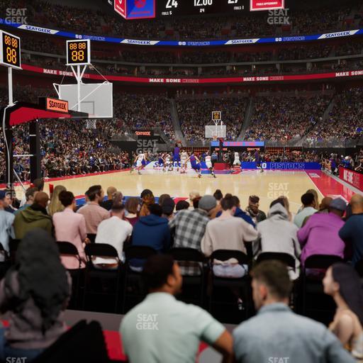 Little Caesars Arena - Section Floor Suite 2 Seat View