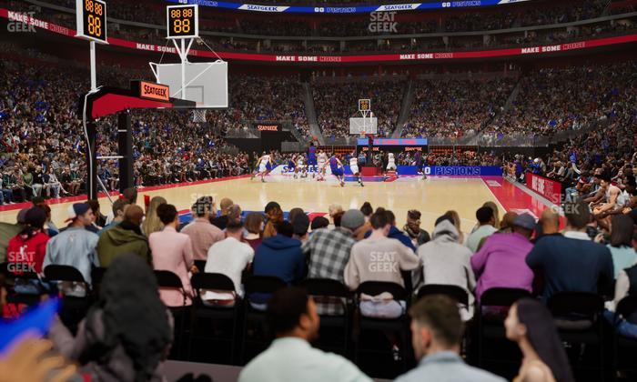 Little Caesars Arena - Section Floor Suite 2 Seat View