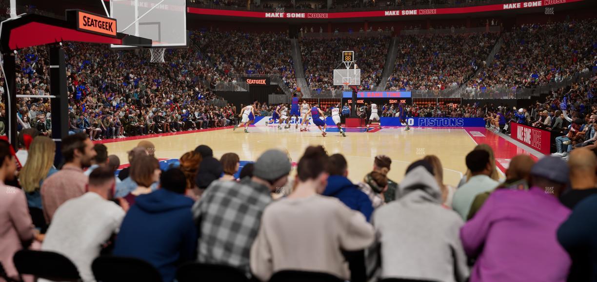 Little Caesars Arena - Section Floor Suite 2 Seat View