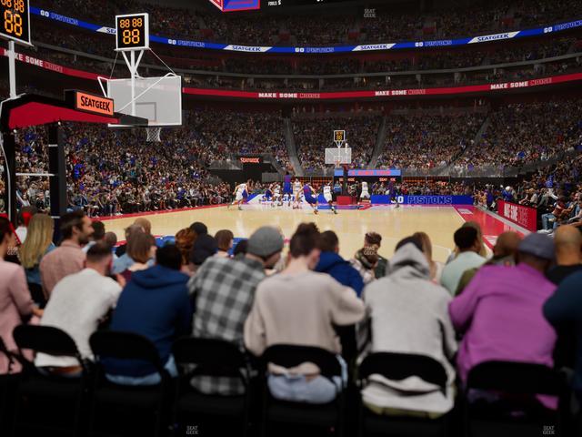 Little Caesars Arena - Section Floor Suite 2 Seat View