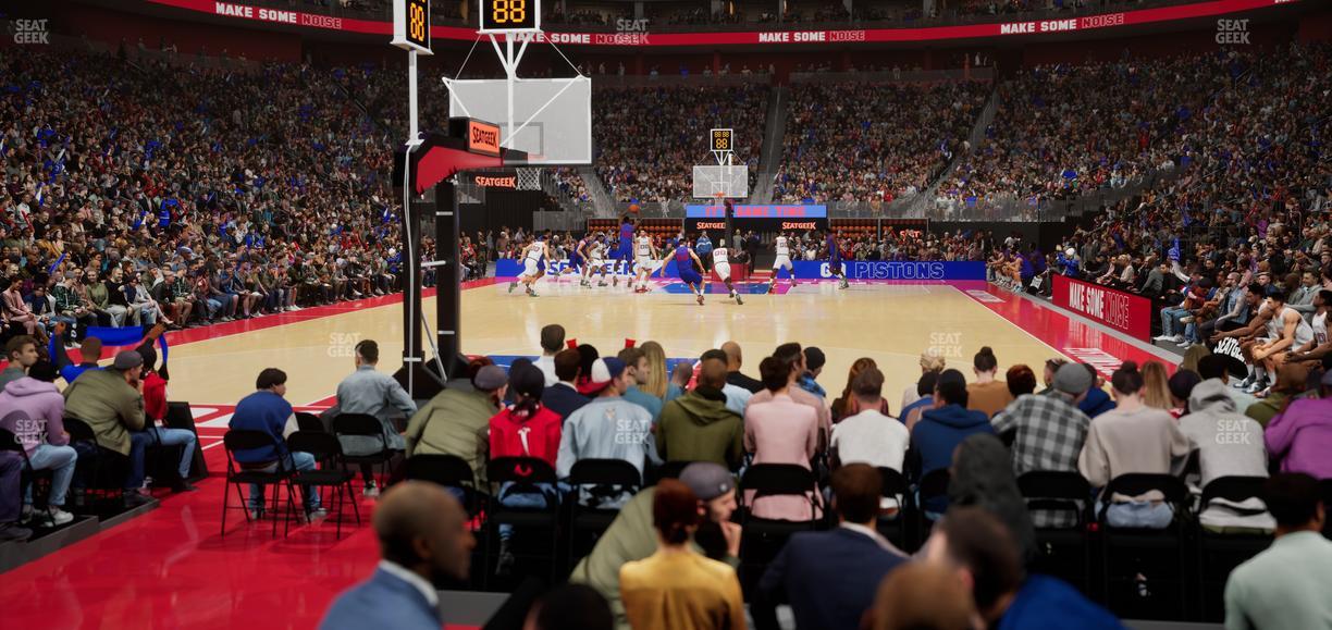 Little Caesars Arena - Section Floor Suite 3 Seat View