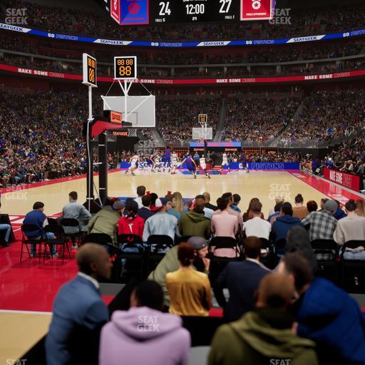 Little Caesars Arena - Section Floor Suite 3 Seat View