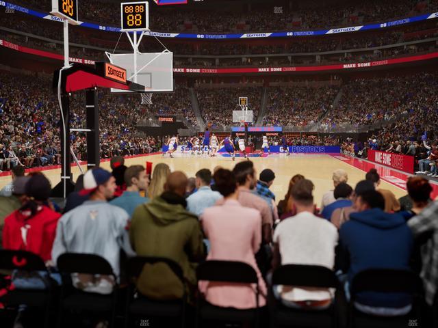 Little Caesars Arena - Section Floor Suite 3 Seat View