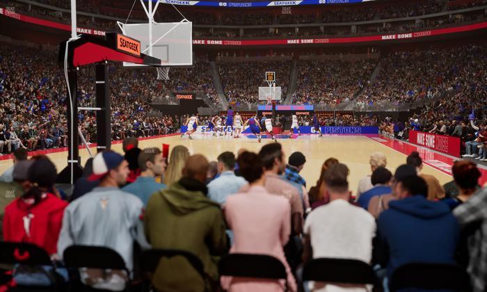 Little Caesars Arena - Section Floor Suite 3 Seat View