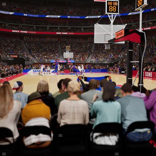 Little Caesars Arena - Section Floor Suite 4 Seat View