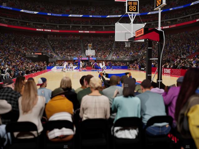 Little Caesars Arena - Section Floor Suite 4 Seat View