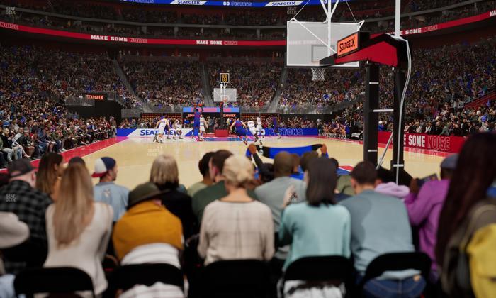Little Caesars Arena - Section Floor Suite 4 Seat View