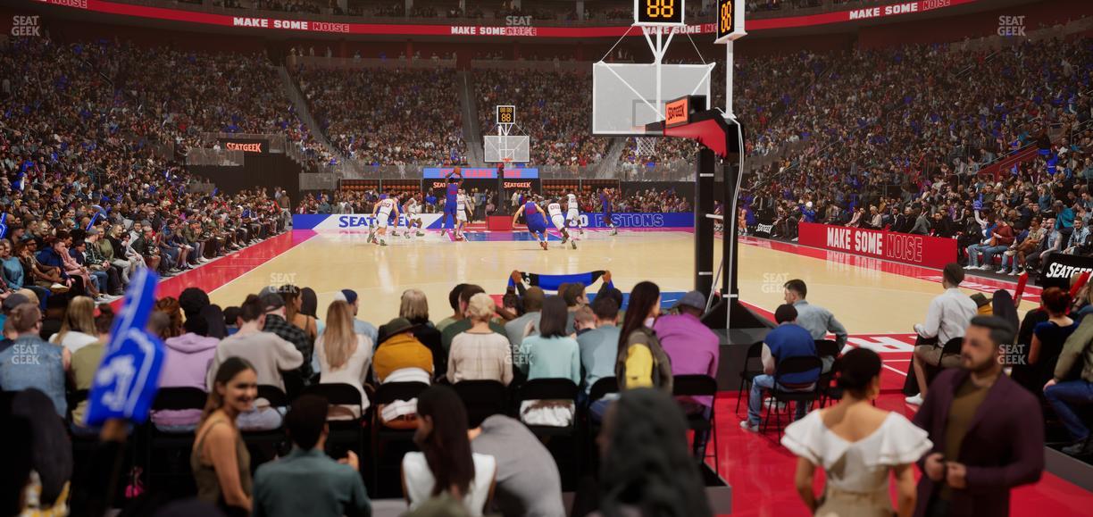 Little Caesars Arena - Section Floor Suite 4 Seat View