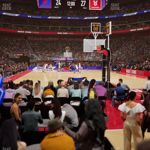 Little Caesars Arena - Section Floor Suite 4 Seat View