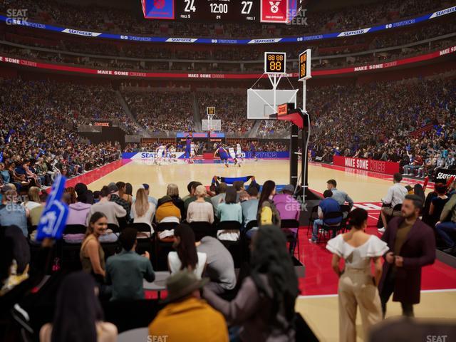 Little Caesars Arena - Section Floor Suite 4 Seat View Little Caesars Arena - Section Floor Suite 4 Seat View