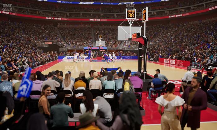 Little Caesars Arena - Section Floor Suite 4 Seat View