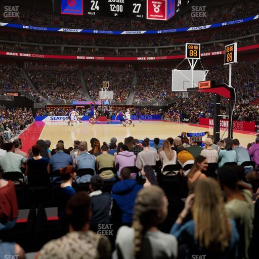 Little Caesars Arena - Section Floor Suite 5 Seat View