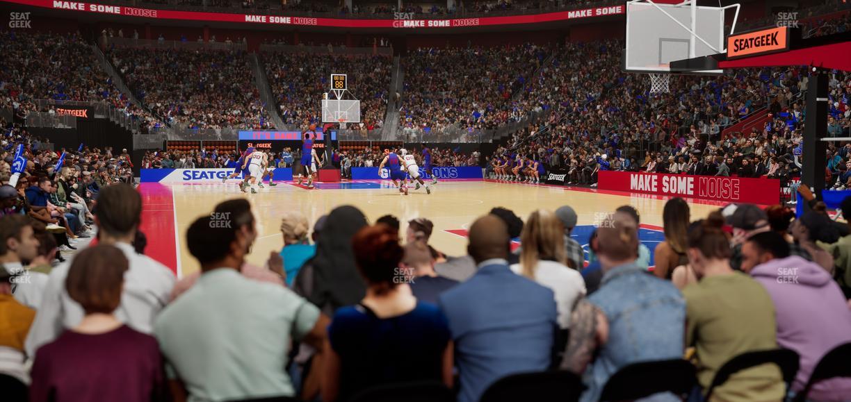 Little Caesars Arena - Section Floor Suite 6 Seat View