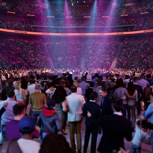 Little Caesars Arena - Section Ga Floor Seat View