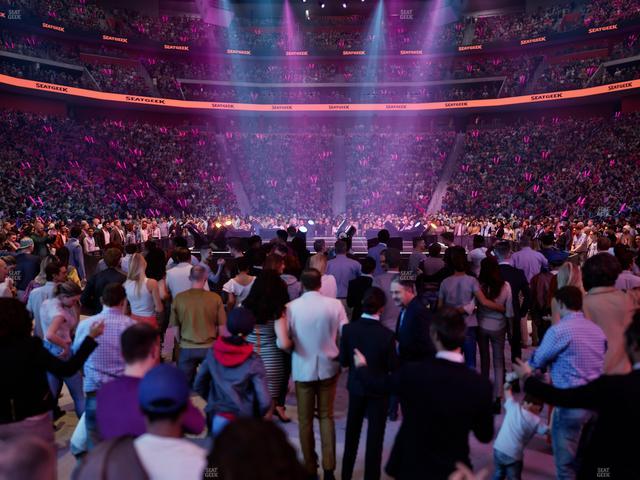 Little Caesars Arena - Section Ga Floor Seat View