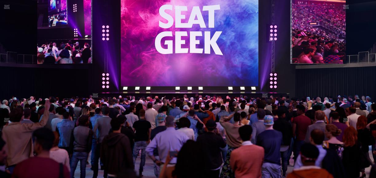 Little Caesars Arena - Section Ga Floor Seat View