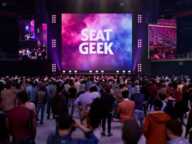 Little Caesars Arena - Section Ga Floor Seat View