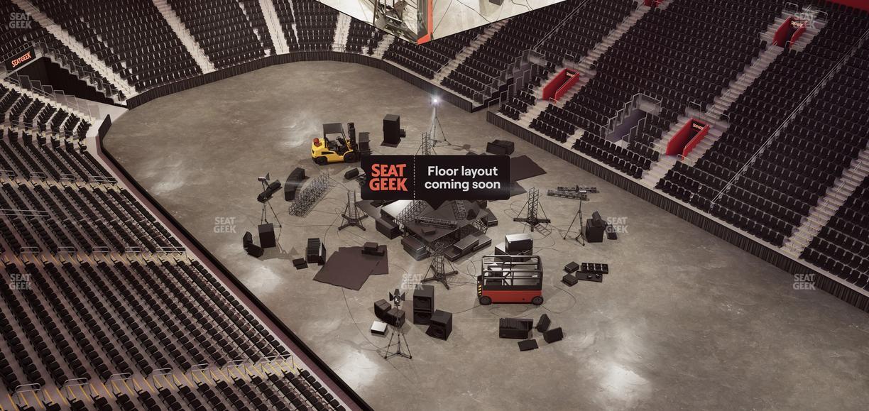 Little Caesars Arena - Section Gondola Press Box 1 Seat View
