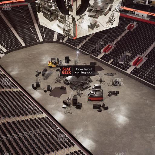 Little Caesars Arena - Section Gondola Press Box 1 Seat View
