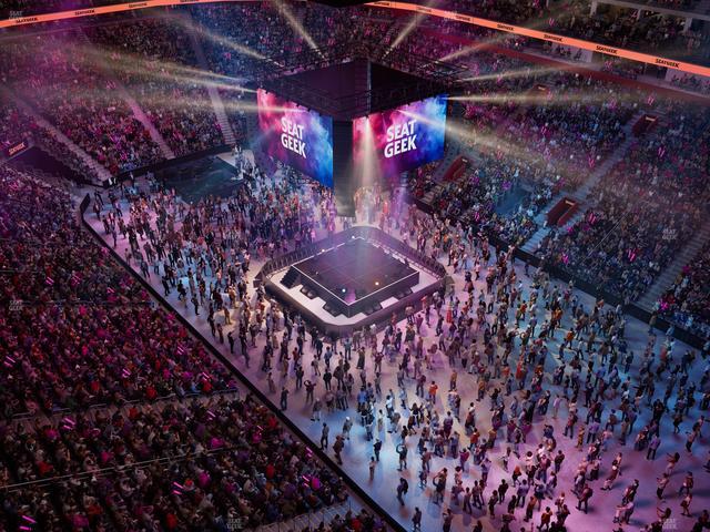 Little Caesars Arena - Section Gondola Press Box 1 Seat View