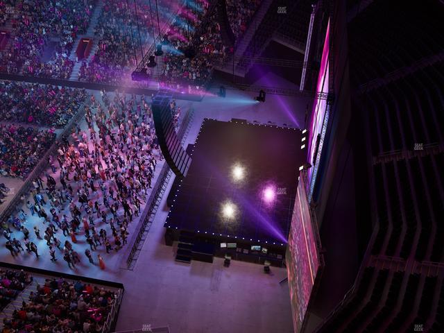 Little Caesars Arena - Section Gondola Press Box 1 Seat View