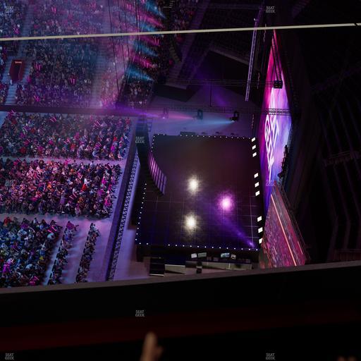 Little Caesars Arena - Section Gondola Press Box 2 Seat View
