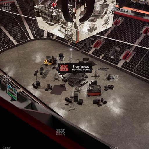 Little Caesars Arena - Section Gondola Press Box 2 Seat View
