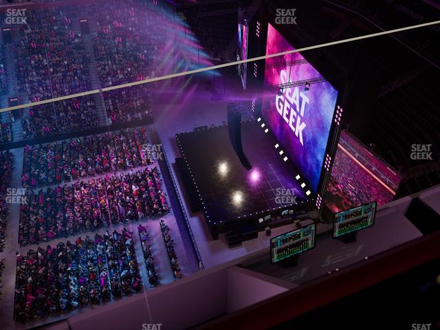 Little Caesars Arena - Section Gondola Press Box 3 Seat View Little Caesars Arena - Section Gondola Press Box 3 Seat View