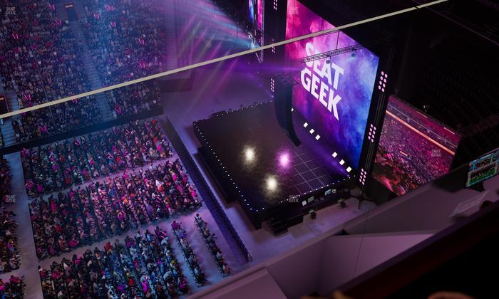 Little Caesars Arena - Section Gondola Press Box 4 Seat View