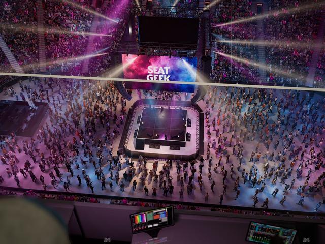 Little Caesars Arena - Section Gondola Press Box 5 Seat View