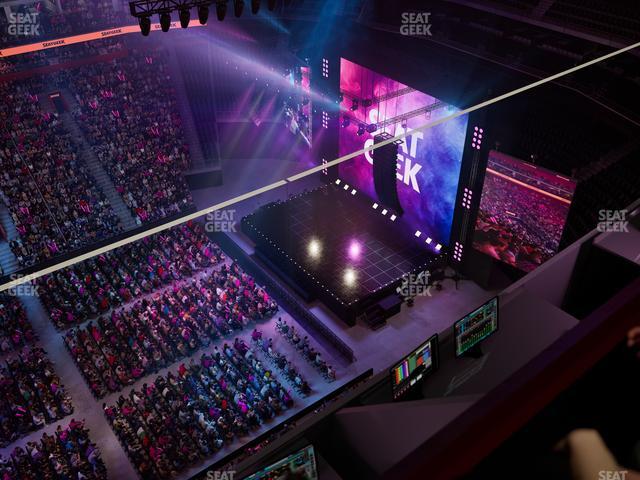 Little Caesars Arena - Section Gondola Press Box 5 Seat View Little Caesars Arena - Section Gondola Press Box 5 Seat View