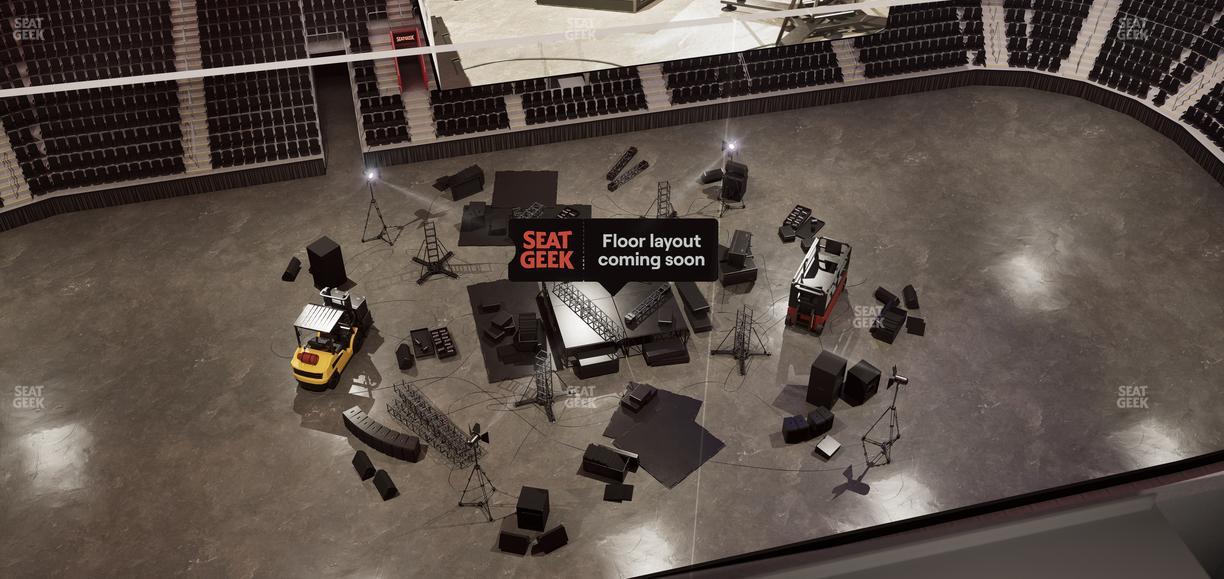 Little Caesars Arena - Section Gondola Press Box 6 Seat View