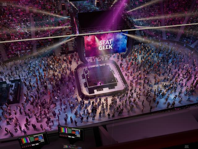 Little Caesars Arena - Section Gondola Press Box 6 Seat View