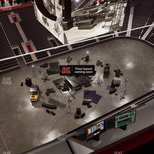 Little Caesars Arena - Section Gondola Press Box 7 Seat View